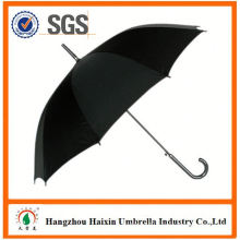 Top Quality 23'*8k Plastic Cover straight umbrella with wooden handle